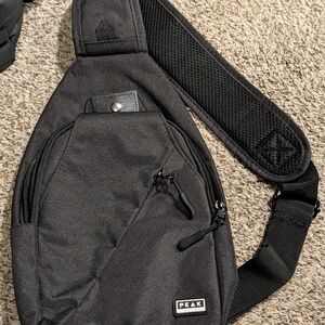 Black Men's Belt Bag